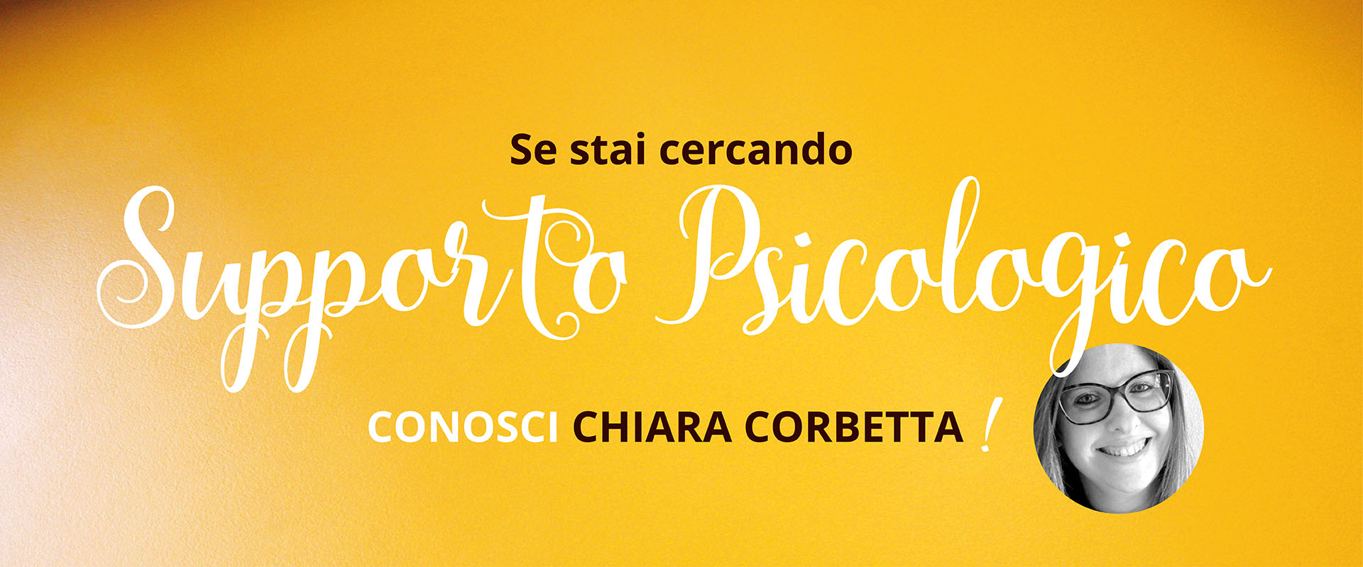 Spazio per me, Chiara Corbetta, Supporto Psicologico.