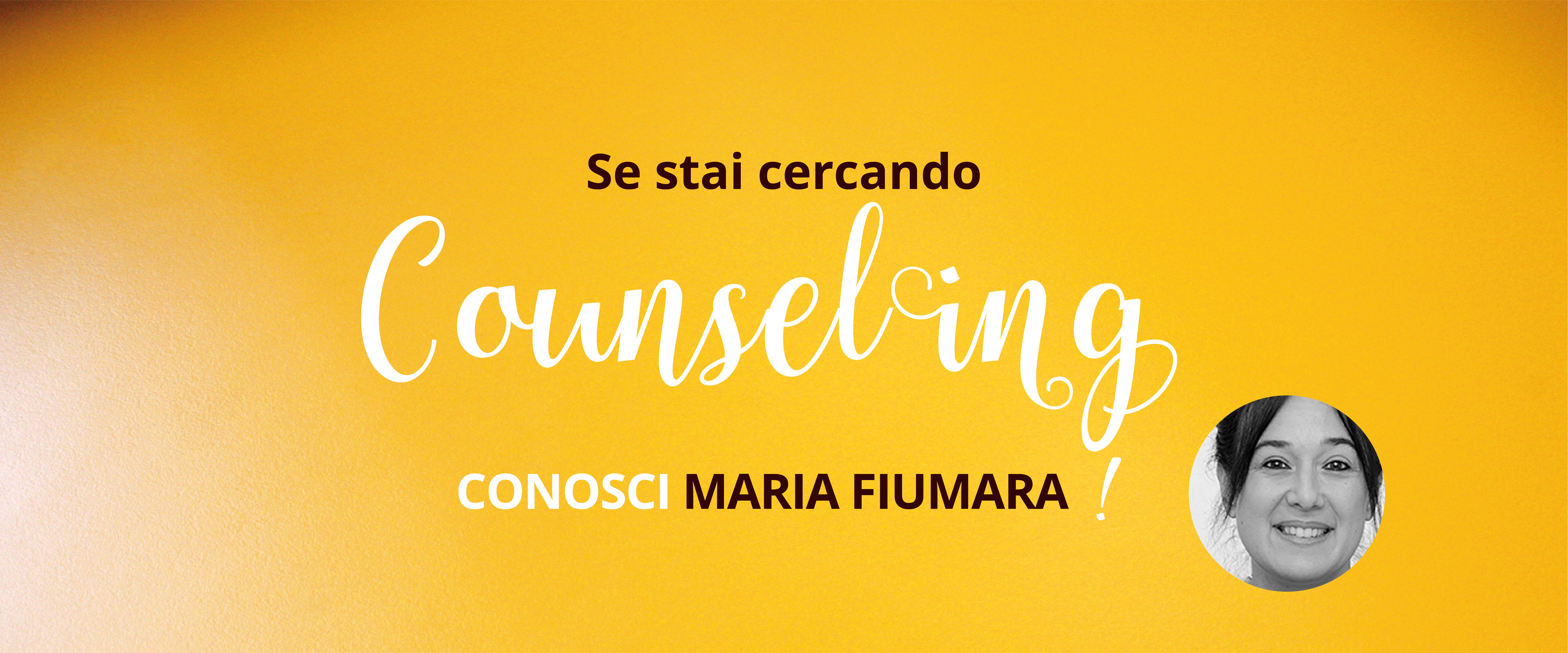 Spazio per me, Maria Fiumara, Counceling e Costellazioni familiari.